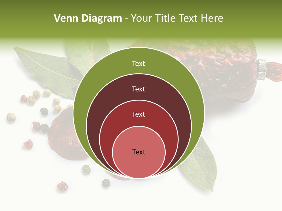 Pepper Cuisine Salame PowerPoint Template