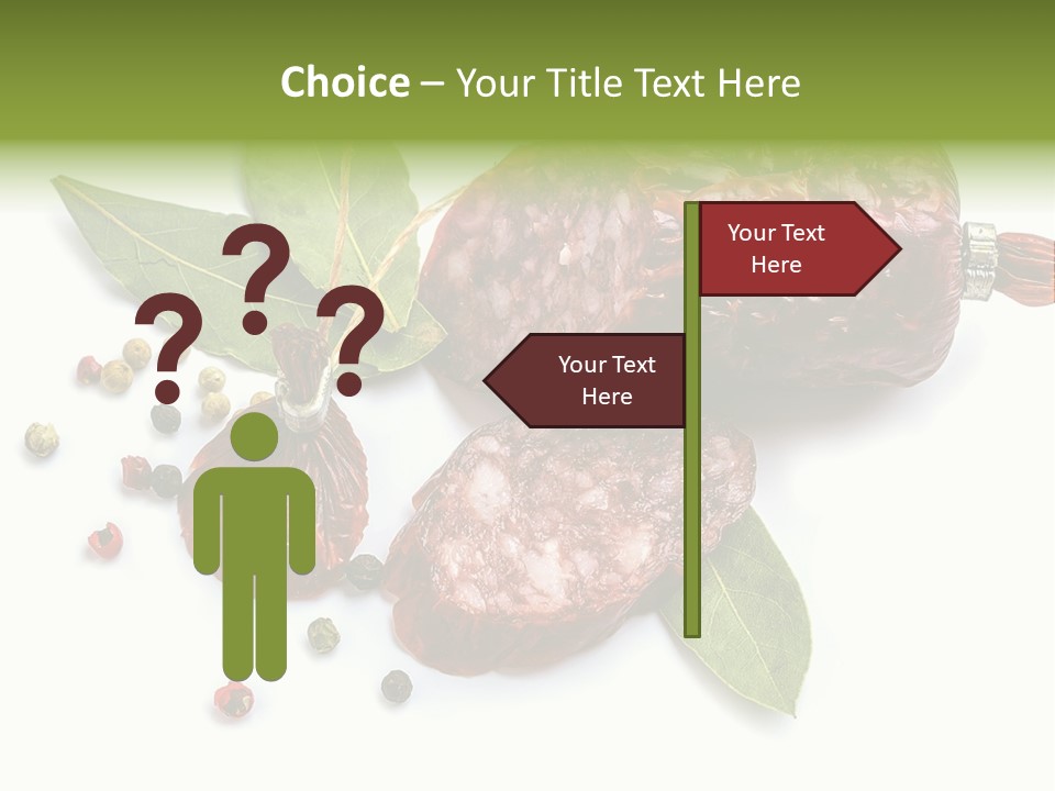 Pepper Cuisine Salame PowerPoint Template