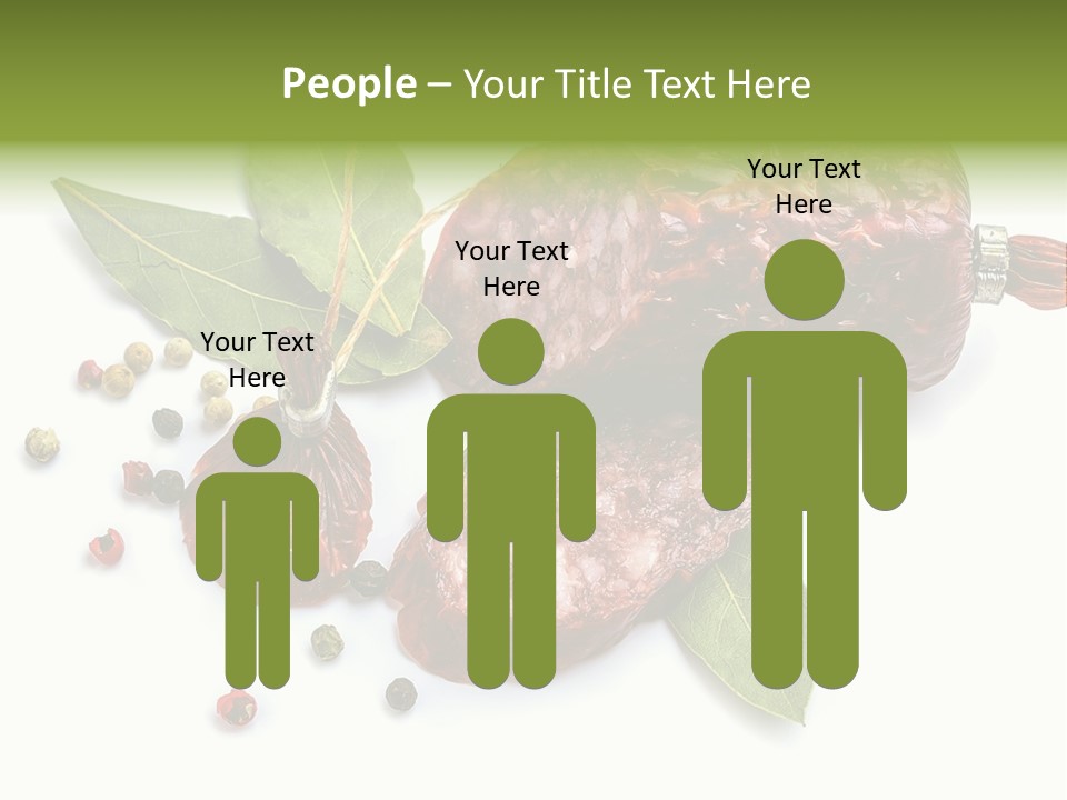 Pepper Cuisine Salame PowerPoint Template