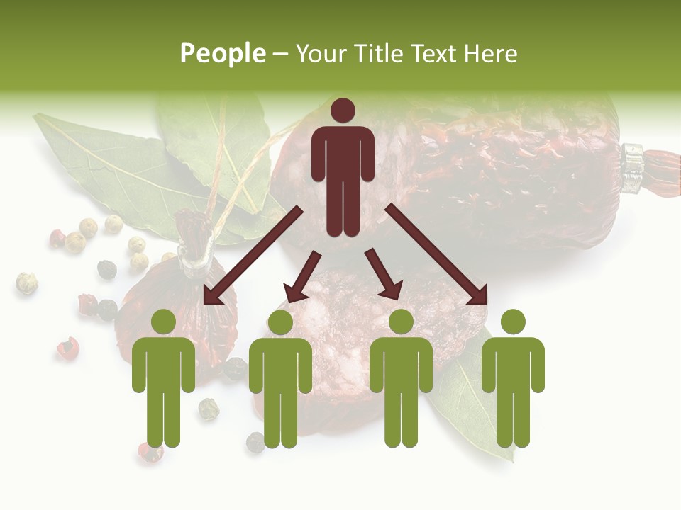 Pepper Cuisine Salame PowerPoint Template