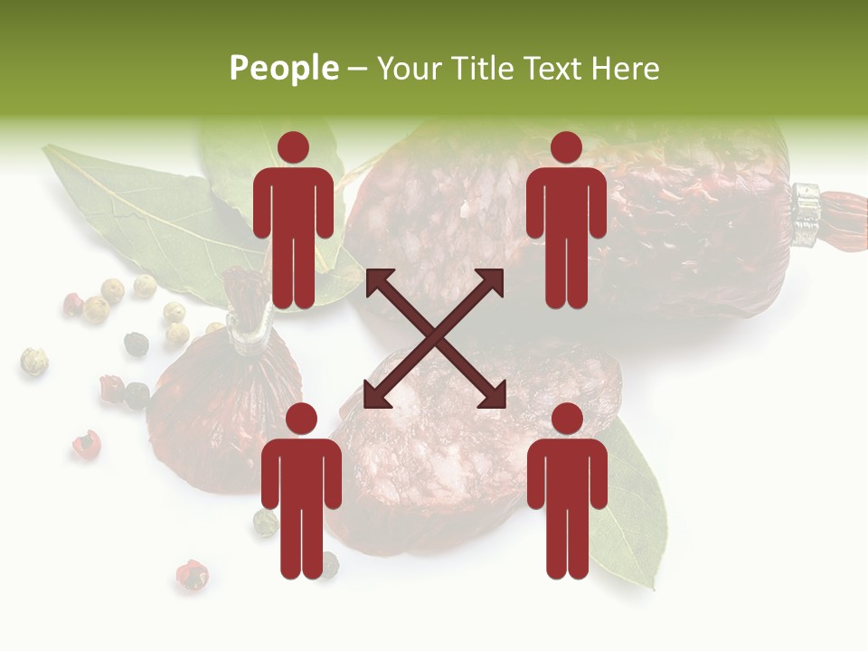Pepper Cuisine Salame PowerPoint Template