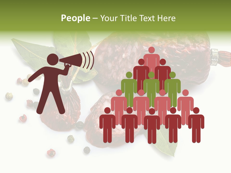 Pepper Cuisine Salame PowerPoint Template