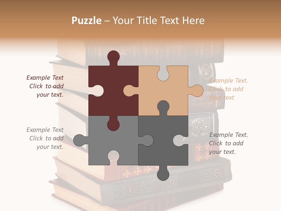 Information Reading Cover PowerPoint Template