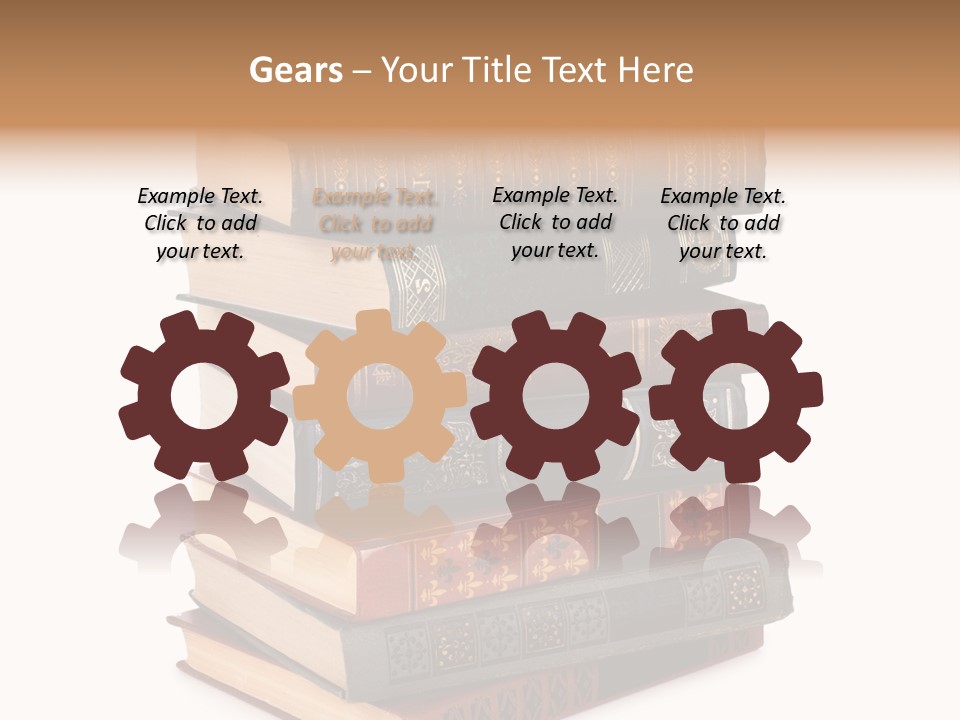 Information Reading Cover PowerPoint Template