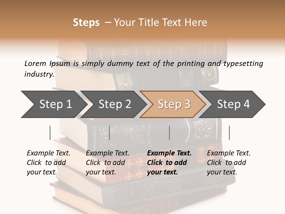 Information Reading Cover PowerPoint Template