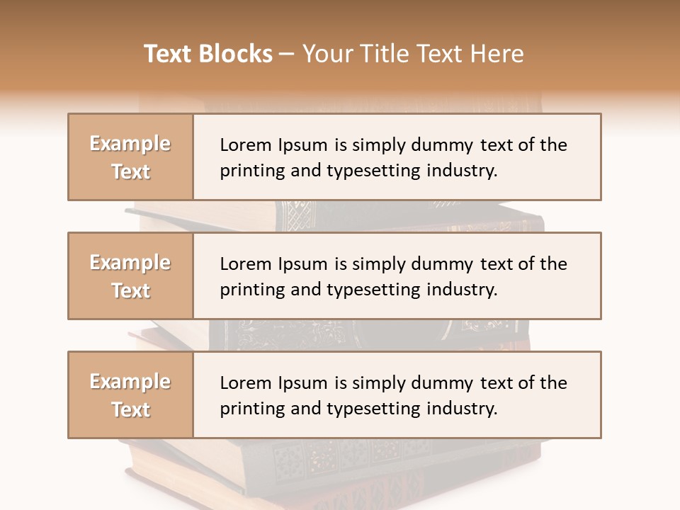 Information Reading Cover PowerPoint Template