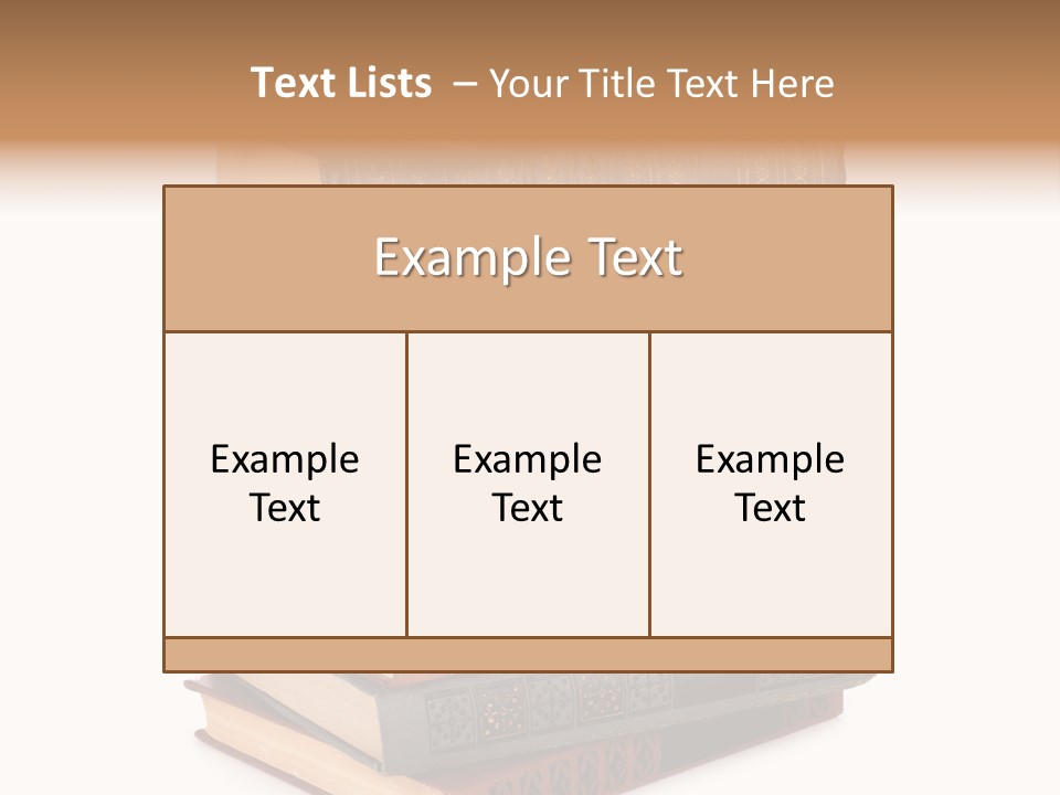 Information Reading Cover PowerPoint Template