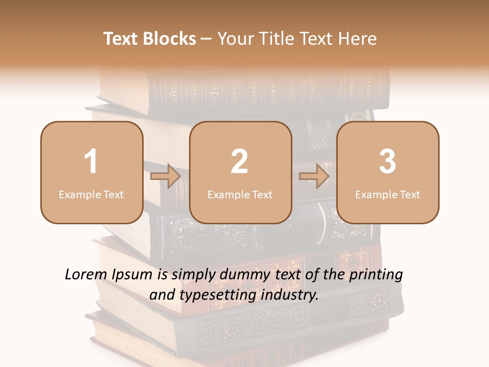 Information Reading Cover PowerPoint Template