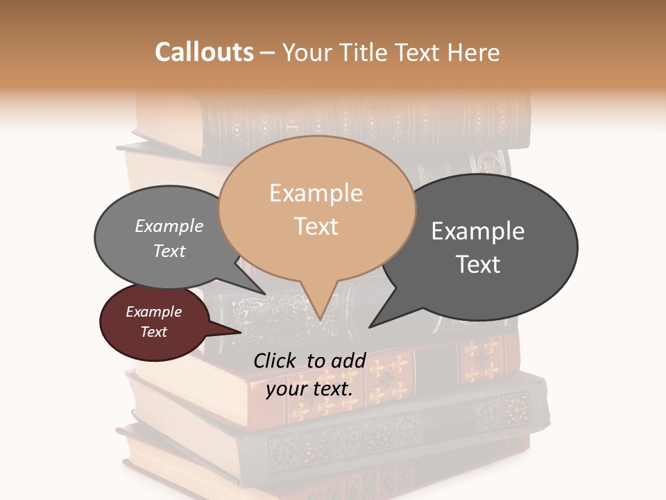 Information Reading Cover PowerPoint Template