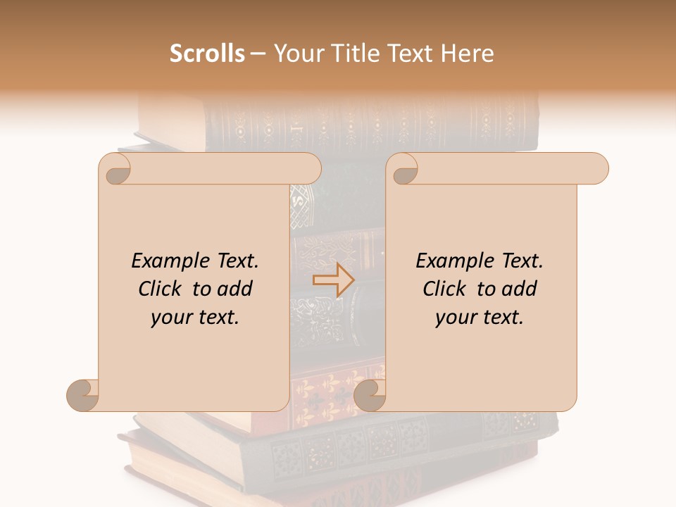 Information Reading Cover PowerPoint Template