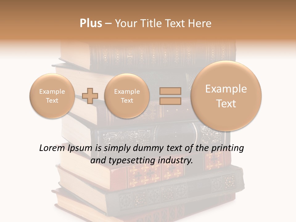 Information Reading Cover PowerPoint Template