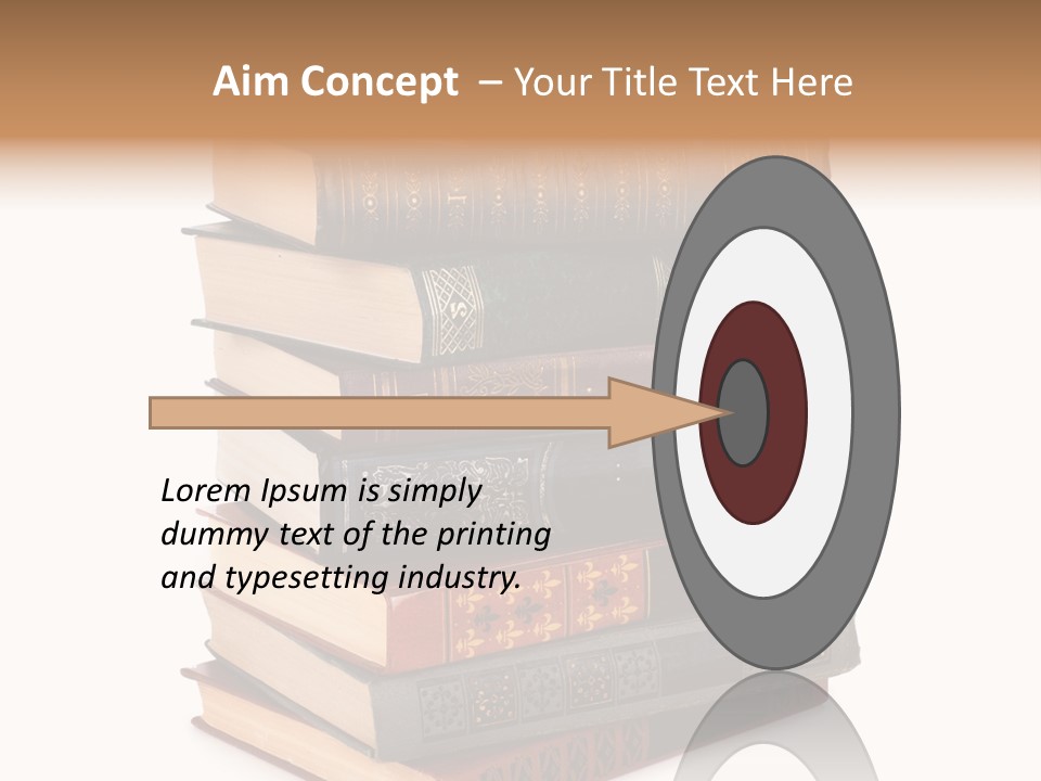 Information Reading Cover PowerPoint Template