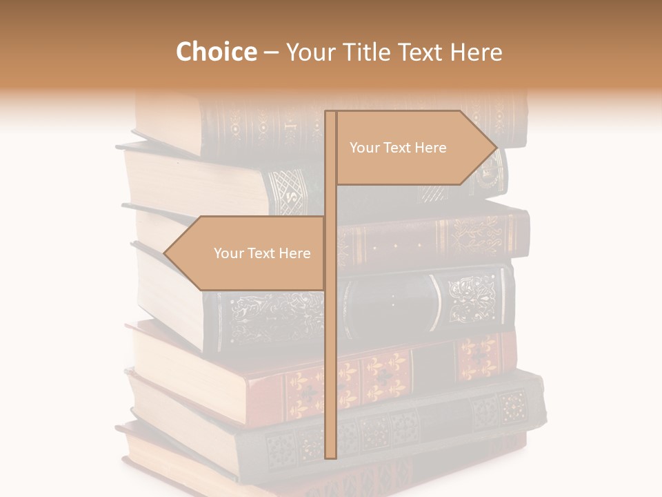 Information Reading Cover PowerPoint Template