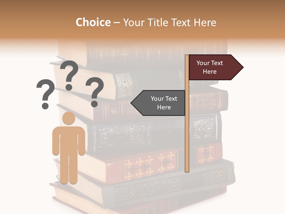 Information Reading Cover PowerPoint Template