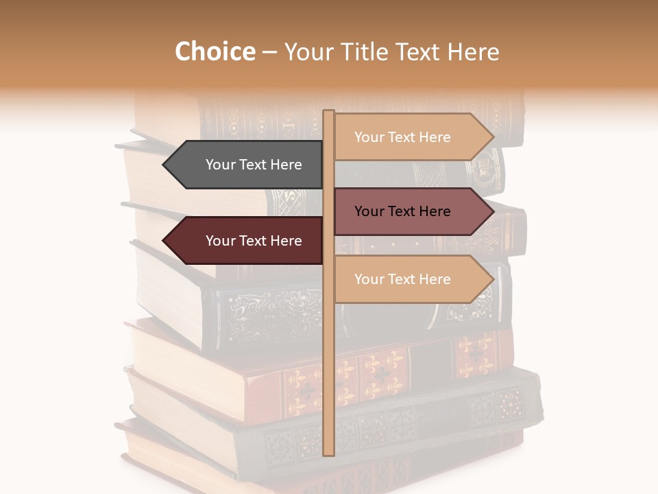 Information Reading Cover PowerPoint Template