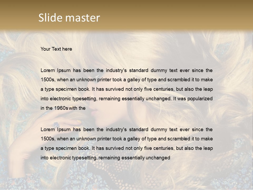 Beautiful Pretty Long PowerPoint Template