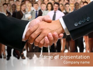 Agreement People Job PowerPoint Template