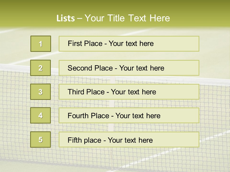 Close Up Backdrop Leisure PowerPoint Template