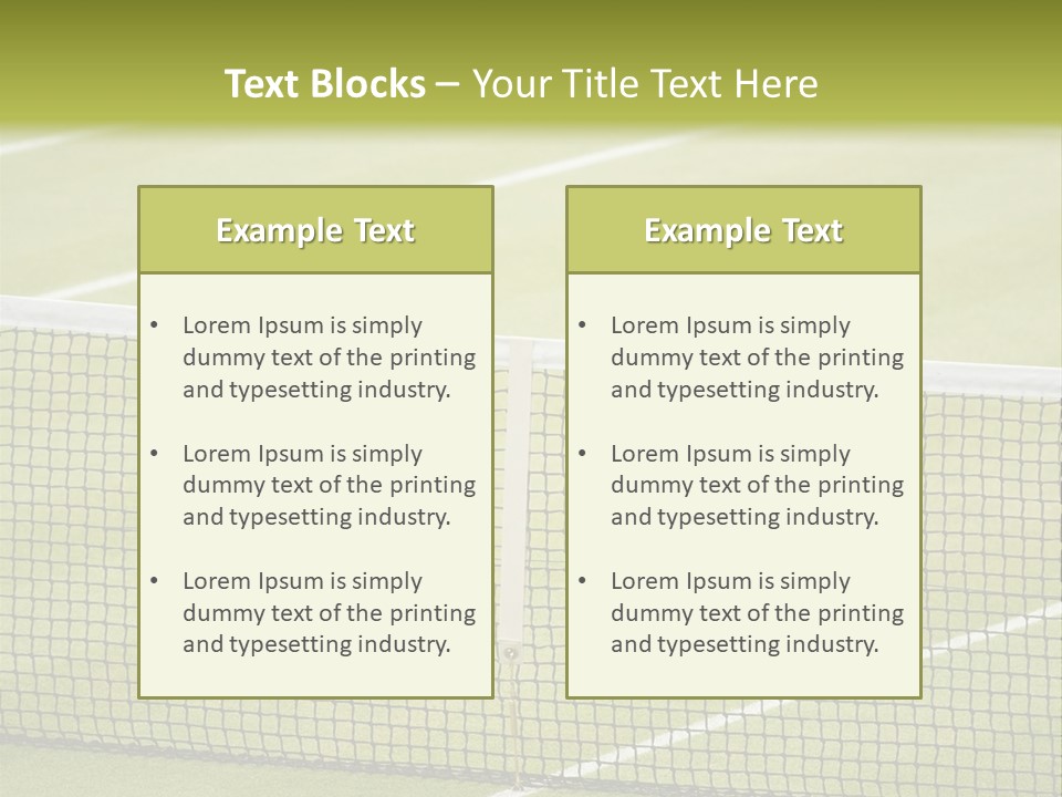Close Up Backdrop Leisure PowerPoint Template