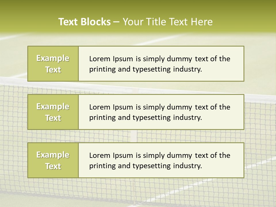 Close Up Backdrop Leisure PowerPoint Template