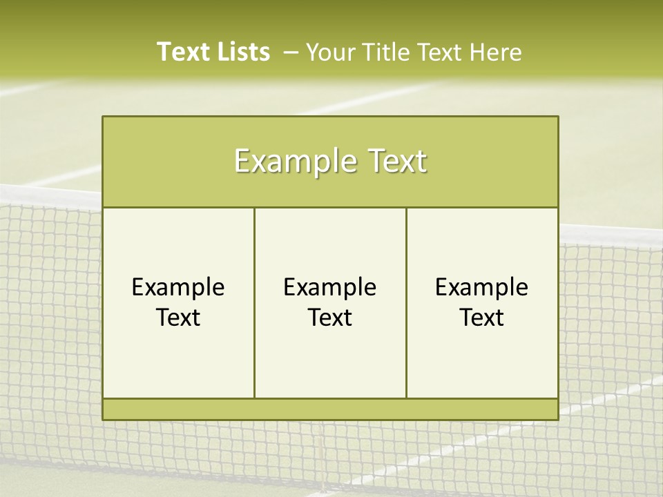 Close Up Backdrop Leisure PowerPoint Template