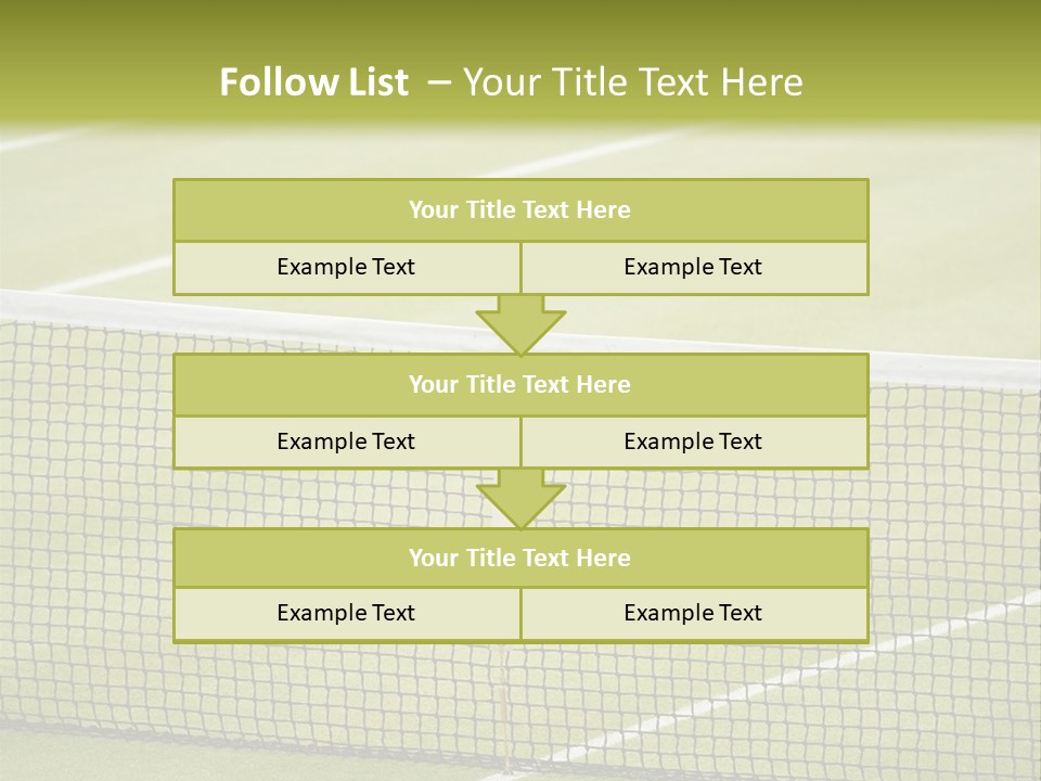 Close Up Backdrop Leisure PowerPoint Template