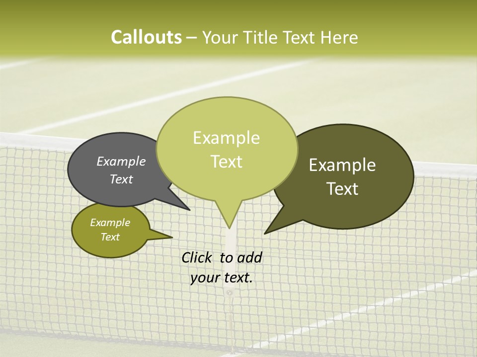 Close Up Backdrop Leisure PowerPoint Template