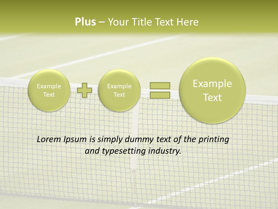 Close Up Backdrop Leisure PowerPoint Template