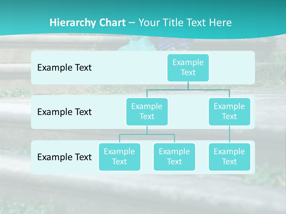 Stone Steps Disappointed Sitting PowerPoint Template