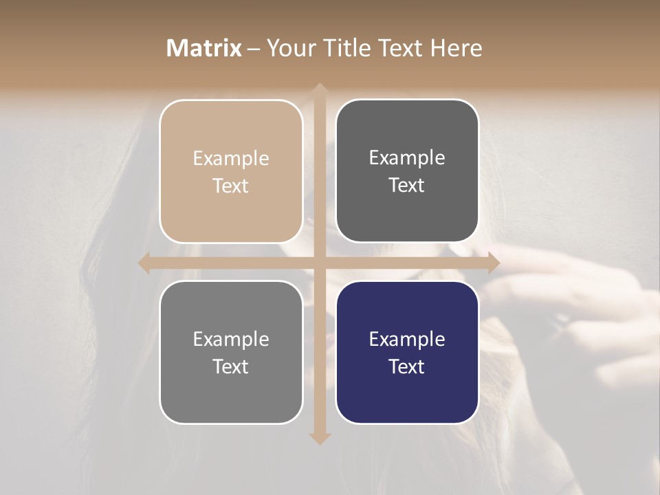 Search Woman Amazing PowerPoint Template