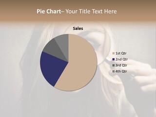 Search Woman Amazing PowerPoint Template