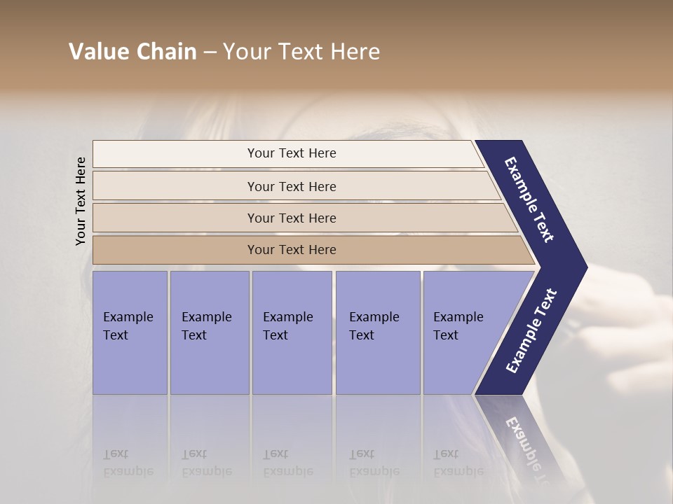 Search Woman Amazing PowerPoint Template