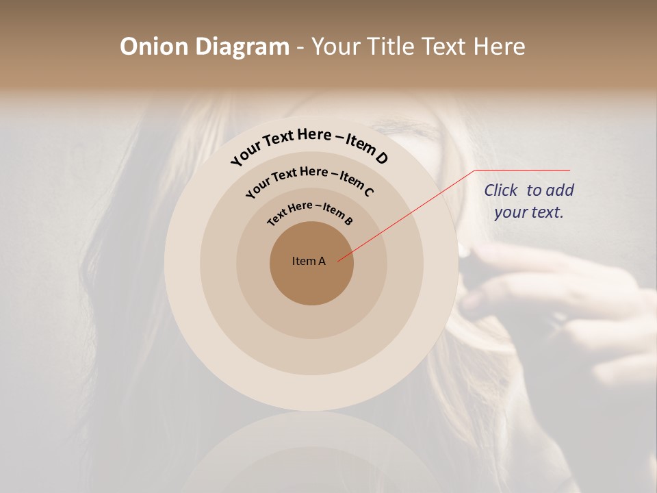 Search Woman Amazing PowerPoint Template