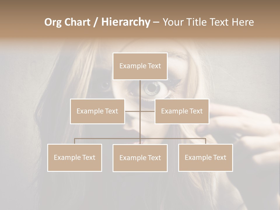 Search Woman Amazing PowerPoint Template