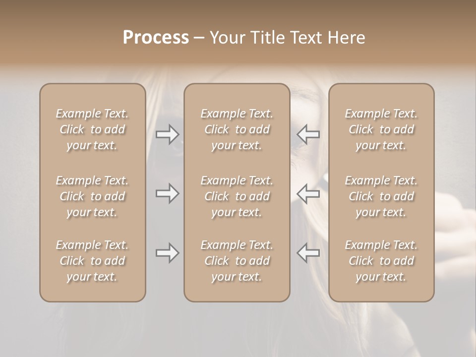 Search Woman Amazing PowerPoint Template