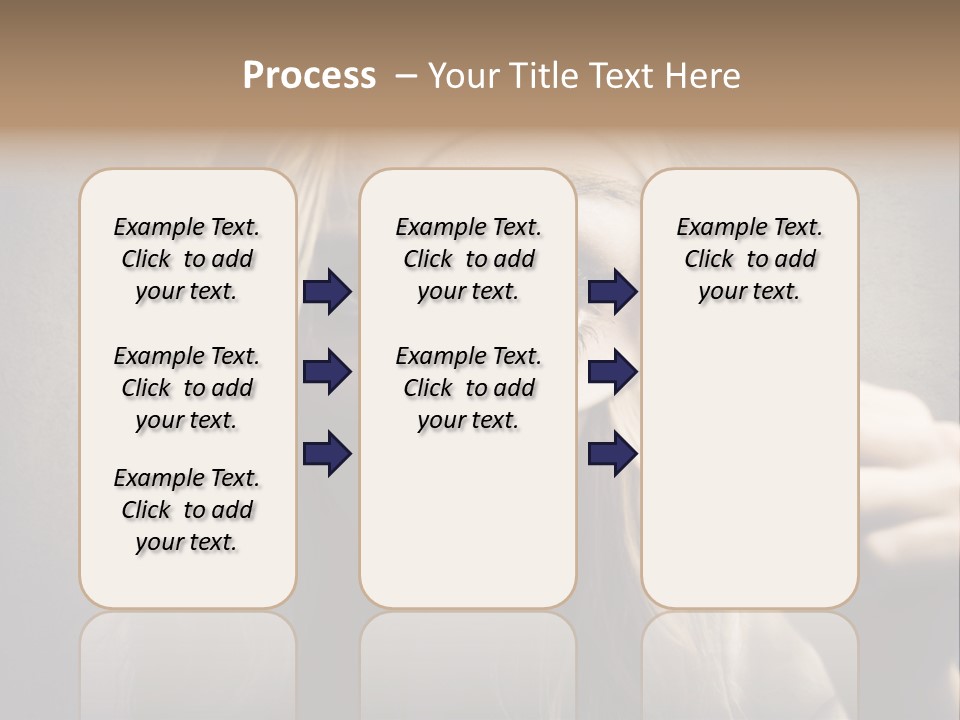 Search Woman Amazing PowerPoint Template