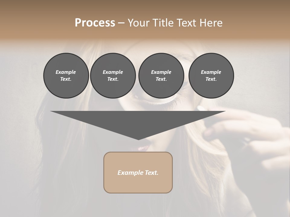 Search Woman Amazing PowerPoint Template