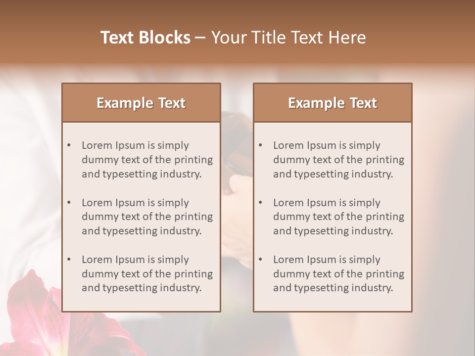 Pharmaceutical Industry Work Experienced PowerPoint Template