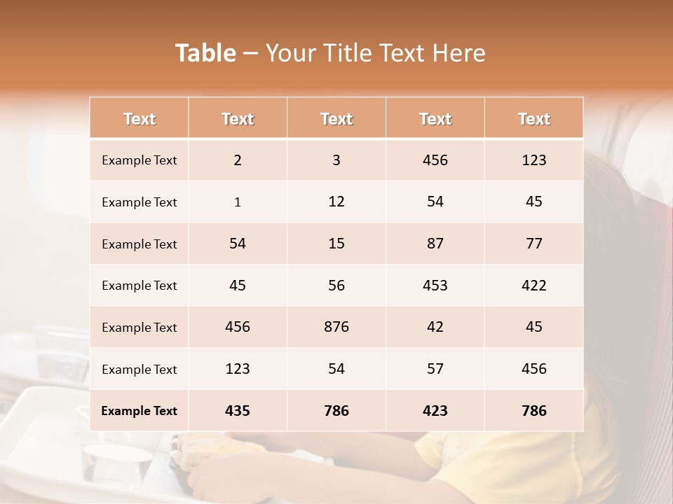 A Woman And A Little Girl Sitting On A Plane PowerPoint Template