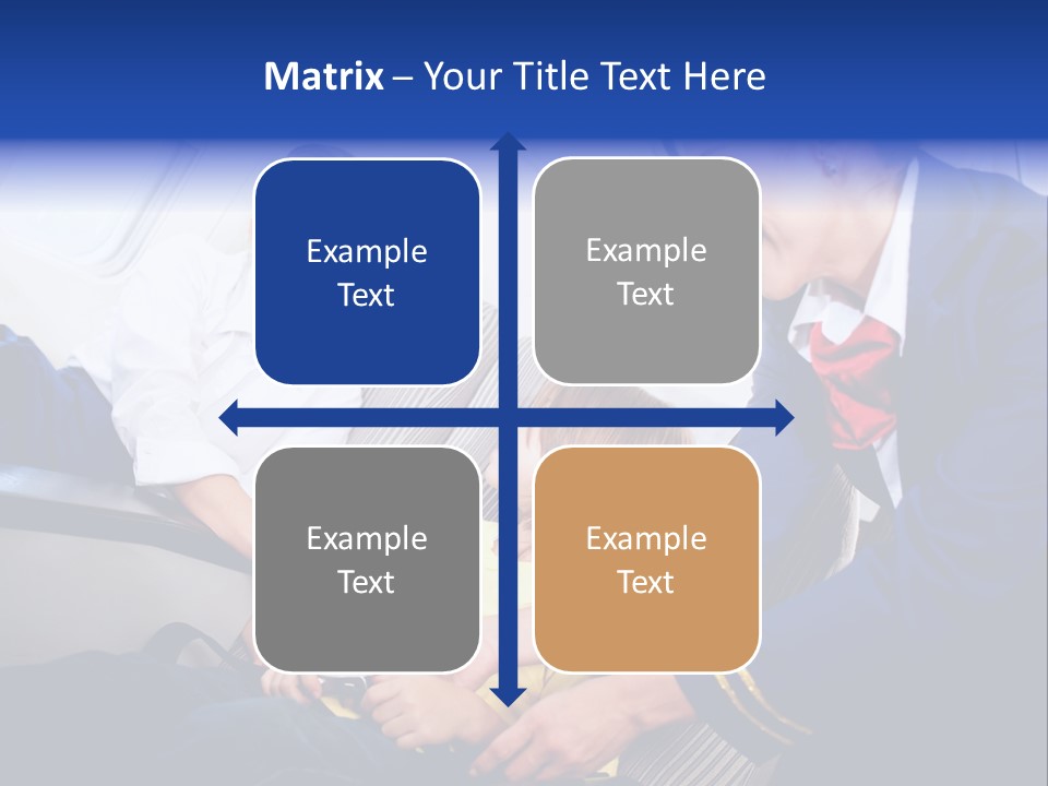 Uniform Attendant Woman PowerPoint Template