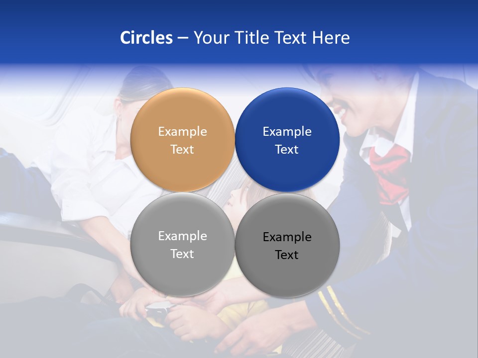 Uniform Attendant Woman PowerPoint Template