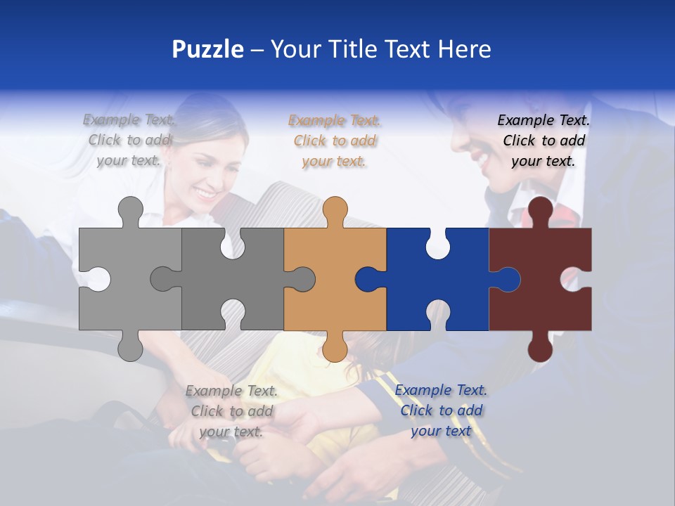 Uniform Attendant Woman PowerPoint Template