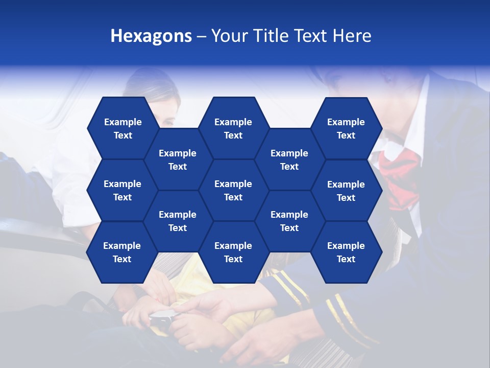 Uniform Attendant Woman PowerPoint Template