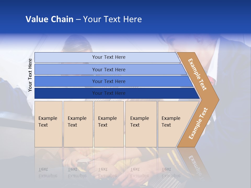Uniform Attendant Woman PowerPoint Template