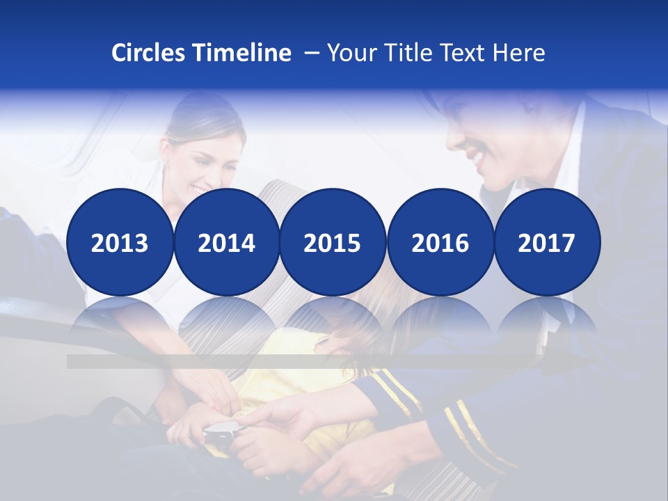 Uniform Attendant Woman PowerPoint Template