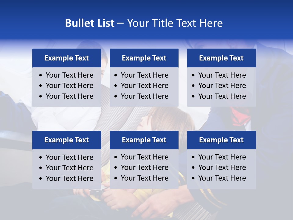 Uniform Attendant Woman PowerPoint Template