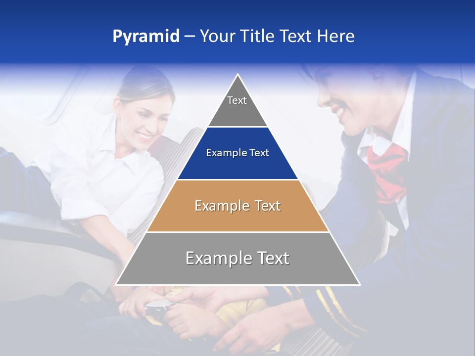 Uniform Attendant Woman PowerPoint Template