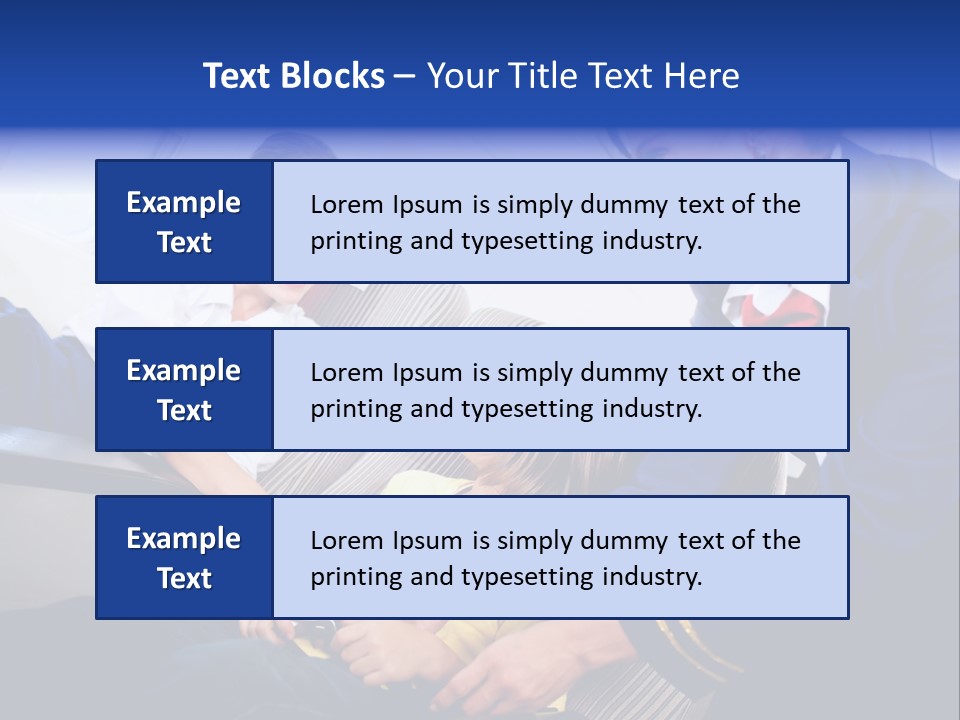 Uniform Attendant Woman PowerPoint Template