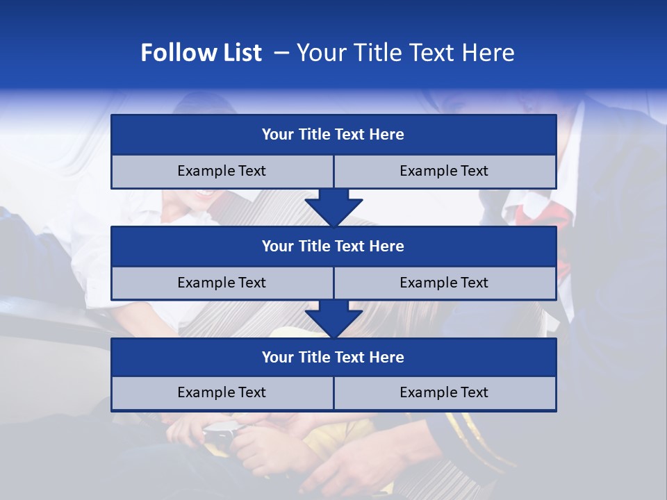 Uniform Attendant Woman PowerPoint Template