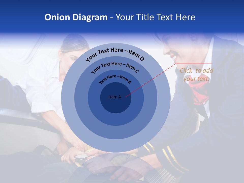 Uniform Attendant Woman PowerPoint Template